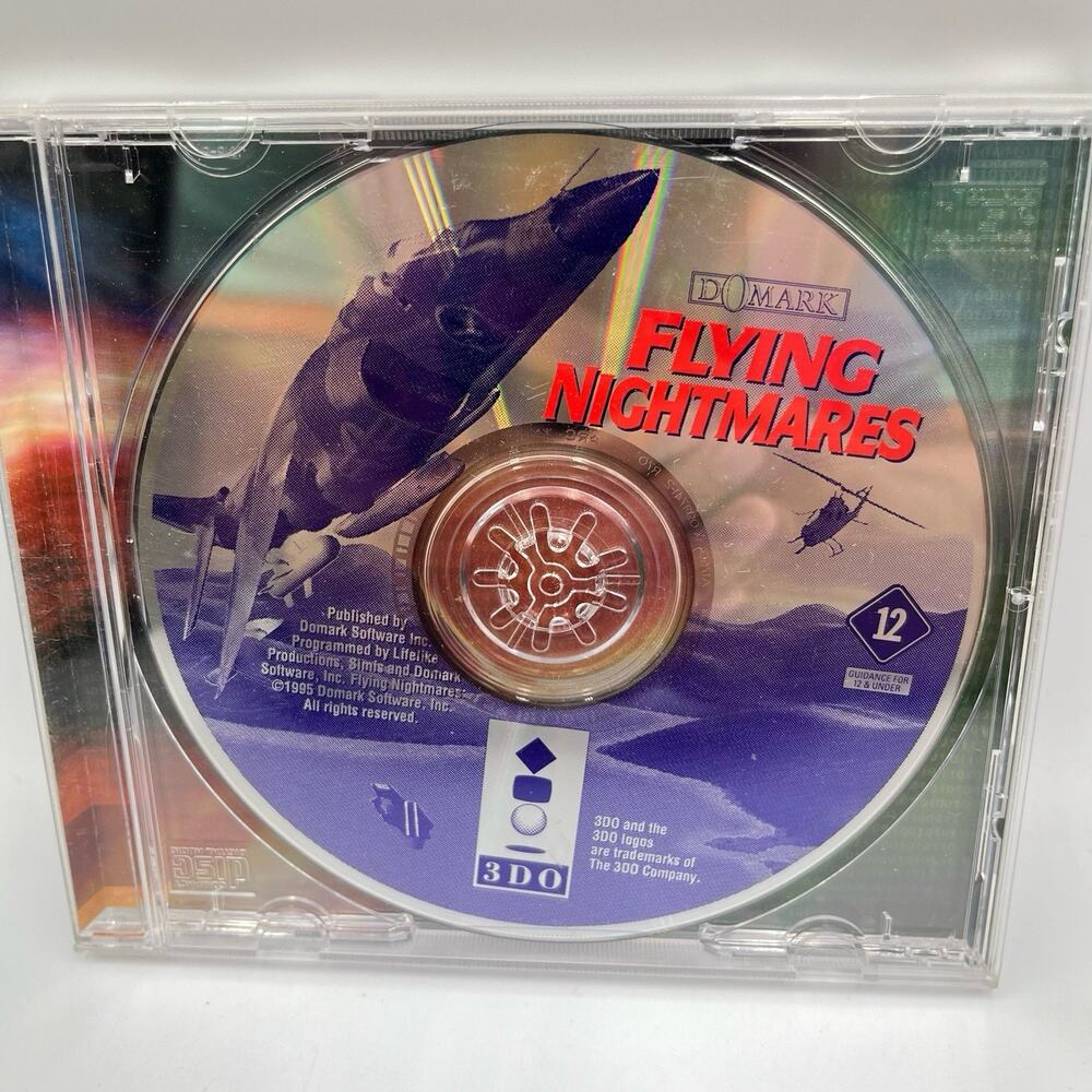 Flying Nightmares (Game Only) for Panasonic 3DO Fast Shipping